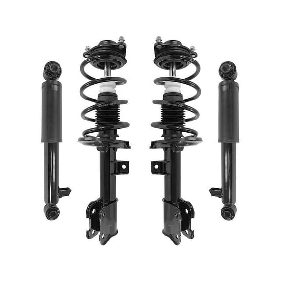 Front and Rear Suspension Strut and Shock Absorber Assembly Kit - Compatible with 2013 - 2014 Hyundai Santa Fe Sport AWD