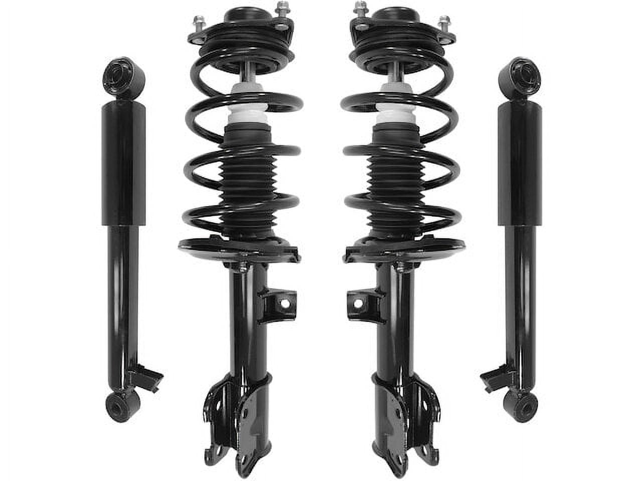 Front and Rear Suspension Strut and Shock Absorber Assembly Kit ...