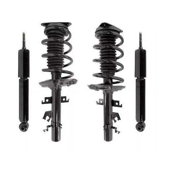 Front and Rear Suspension Strut and Shock Absorber Assembly Kit - Compatible with 2014 - 2020 Nissan Rogue 2015 2016 2017 2018 2019