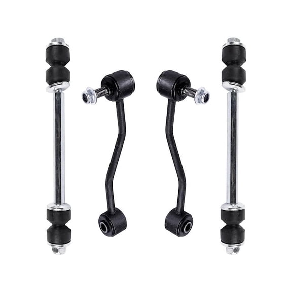 Front and Rear Sway Bar Link Kit - Compatible with 1998 - 2011 Ford Ranger 1999 2000 2001 2002 2003 2004 2005 2006 2007 2008 2009 2010