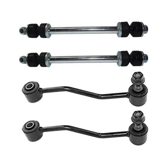 Front and Rear Sway Bar Link Kit - Compatible with 1998 - 2011 Ford Ranger 1999 2000 2001 2002 2003 2004 2005 2006 2007 2008 2009 2010