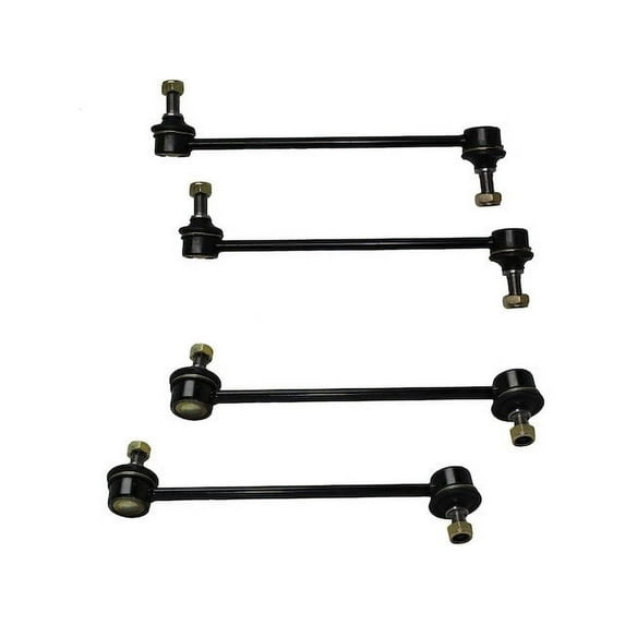 Front and Rear Sway Bar Link Kit - Compatible with 2001 - 2013 Toyota Highlander 2002 2003 2004 2005 2006 2007 2008 2009 2010 2011 2012