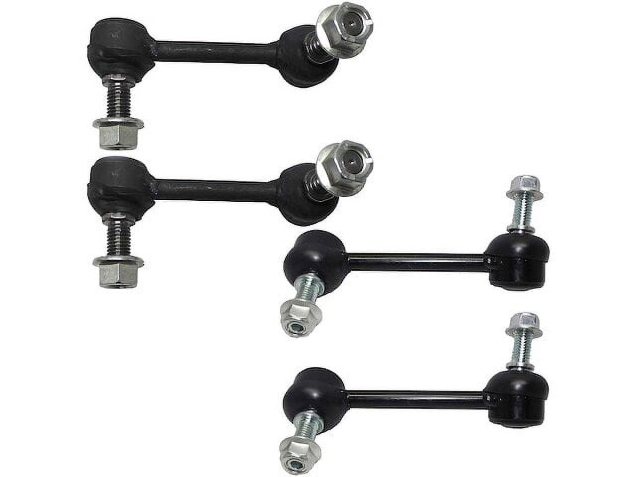 Front and Rear Sway Bar Link Kit - Compatible with 2004 - 2007 Chevy Trailblazer 2005 2006