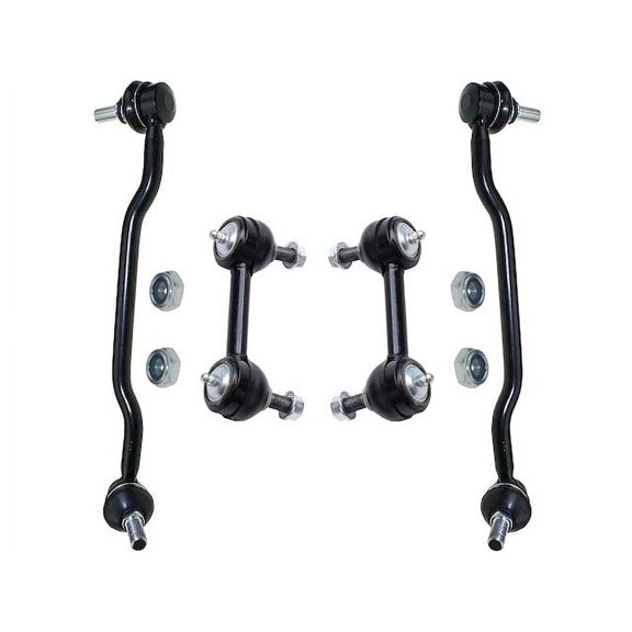 Front and Rear Sway Bar Link Kit - Compatible with 2004 - 2008 Nissan Maxima 2005 2006 2007