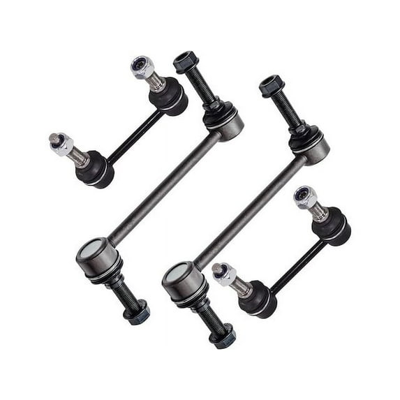 Front and Rear Sway Bar Link Kit - Compatible with 2007 - 2009 Mercedes-Benz R320 2008