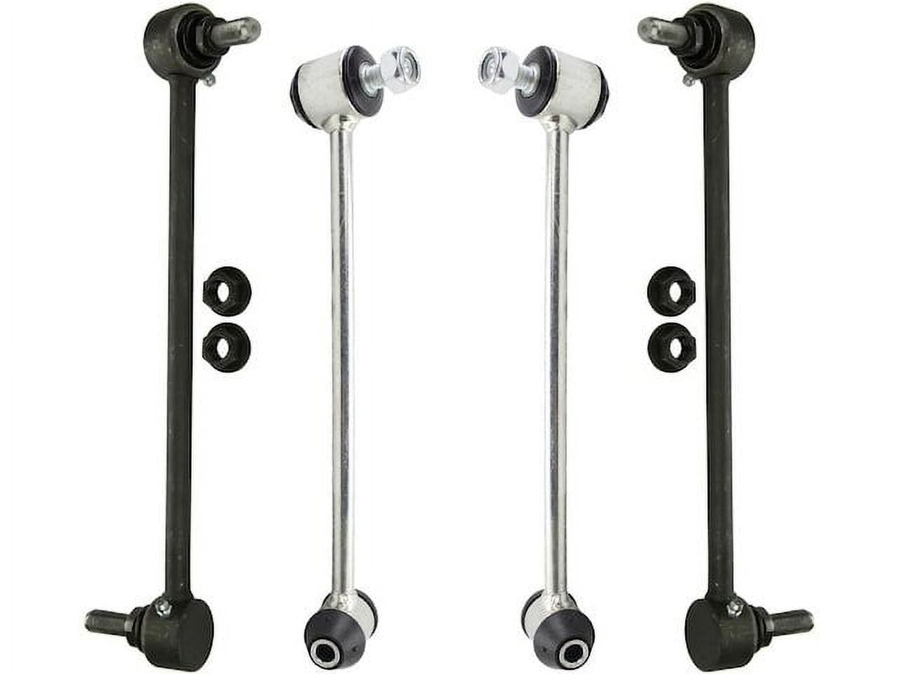Front and Rear Sway Bar Link Kit - Compatible with 2008 - 2014 Mercedes-Benz C300 2009 2010 2011 2012 2013