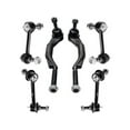 thumbnail image 1 of Front and Rear Tie Rod and Sway Bar Link Kit - Compatible with 2004 - 2008 Isuzu Ascender 2005 2006 2007, 1 of 2