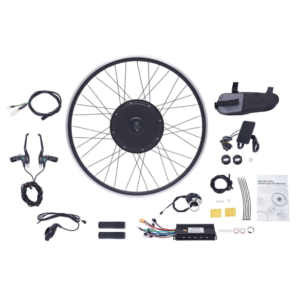 Front and Rear Wheel Electric Bicycle Conversion Kit