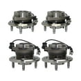 thumbnail image 1 of Front and Rear Wheel Hub Assembly Set - Compatible with 2007 - 2009 Pontiac Torrent 2008, 1 of 2