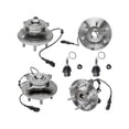 thumbnail image 1 of Front and Rear Wheel Hub and Ball Joint Kit - Compatible with 2003 - 2006 Lincoln Navigator 2004 2005, 1 of 2