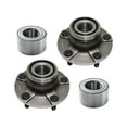 thumbnail image 1 of Front and Rear Wheel Hub and Bearing Kit - Compatible with 1993 - 2002 Mazda 626 1994 1995 1996 1997 1998 1999 2000 2001, 1 of 2