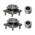 thumbnail image 1 of Front and Rear Wheel Hub and Bearing Kit - Compatible with 2002 - 2004 INFINITI I35 Base 2003, 1 of 2