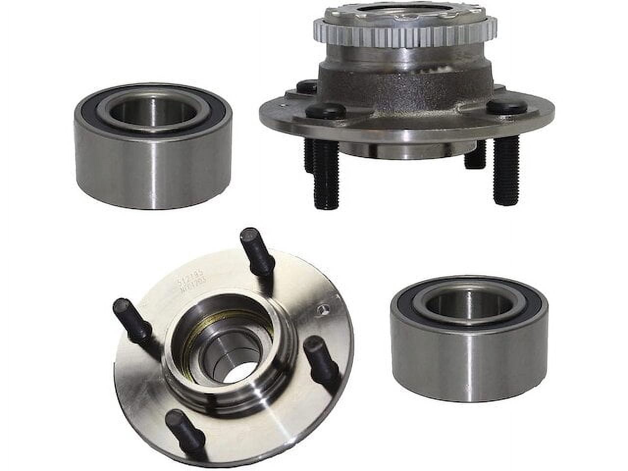 2PC Rear Wheel Hub & Bearing for 2001-2006 Hyundai Elantra 2005