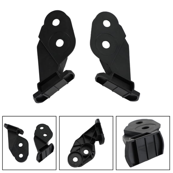 Front bumper fixings mounting clips For BMW 3 series E46 2001-2004 Black SG