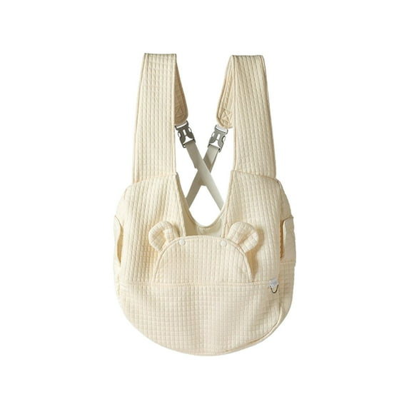 Front-facing Pet Carrier Backpack - Dual-use for Small/Medium Dogs & Cats, Beige