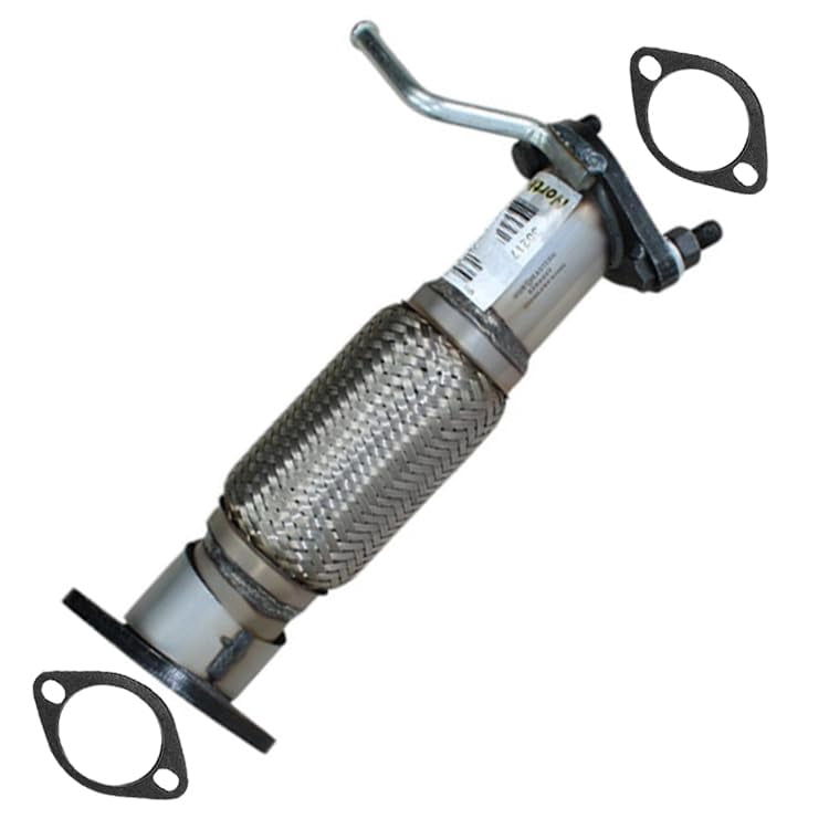 Stainless Steel Exhaust Front Flex Pipe Fits for 2010-2013 Kia Forte Koup 2.0L & 2.4L - Direct Fit