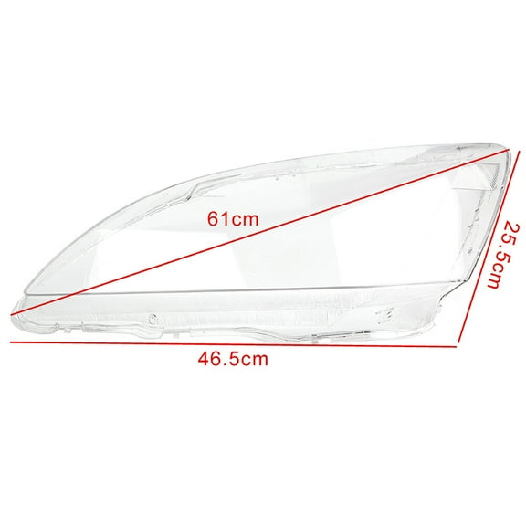Front headlight cover transparent headlight cover cap suitable for Honda for Accord 2003 - 2007 Left + Right -