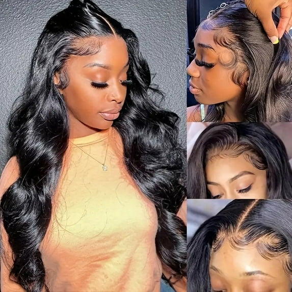 Front lace 13*4 wig big wave long curly hair chemical fiber full head wig