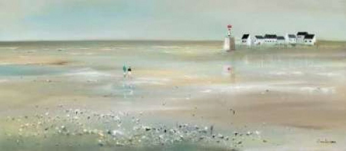 Front line II Canvas Art - Jean Jauneau (10 x 20)