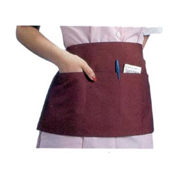 Front-of-the-House Waist Apron 22" Wide x 11" Long Red