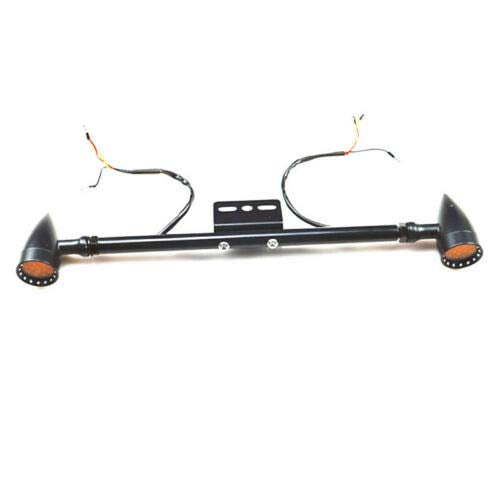 Front or Rear Led Turn Signal Light Bar for Cruiser Bobber Chopper Custom