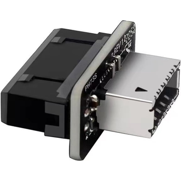 Front panel adapter 3.0 front 19 to 3.1 front panel header adapter 20 to 19 pin expansion card