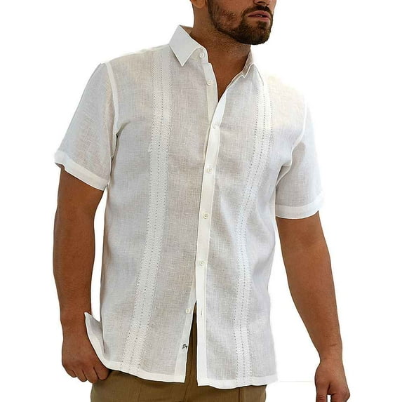 Front panel decorated shirt SIZE:S COLOR:WH