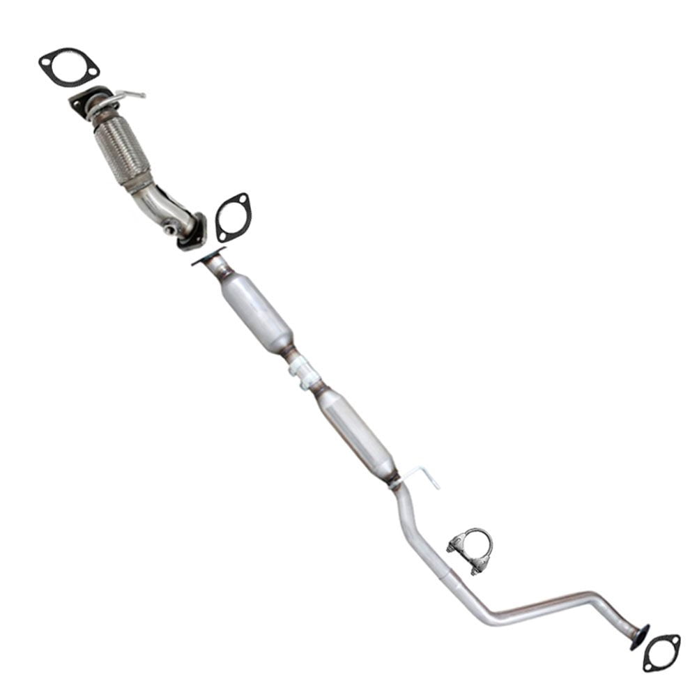 Northeastern Exhaust Front Pipe Catalytic Converter & Resonator Fits 2011-2013 Hyundai Elantra 1.8L - Direct Fit EPA-Approved | Stainless Steel Complete System