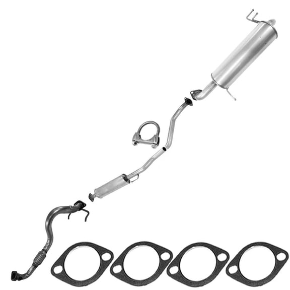 Northeastern Exhaust | Exhaust Front Pipe & Muffler Exhaust System Kit Fits Kia Soul 20102011 2.0L | Direct-Fit | Automotive Replacement Part