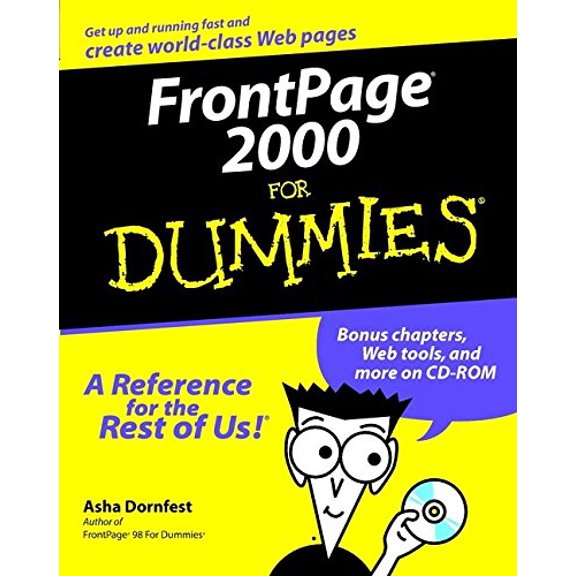 Pre-Owned FrontPage 2000 for Dummies (Unknown) 0764504231 9780764504235