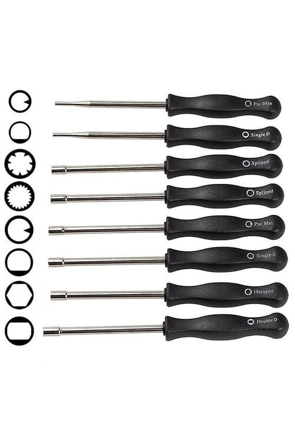 8Pcs Carburetor Adjustment Tool for Common 2 Cycle Carburator Engine