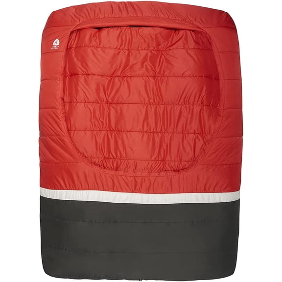 Sierra Designs Frontcountry Bed 20: Zipperless Synthetic 20 Degree Sleeping Bag for Car Camping, Festivals, & More. Available as Double Sleeping Bag for Couples