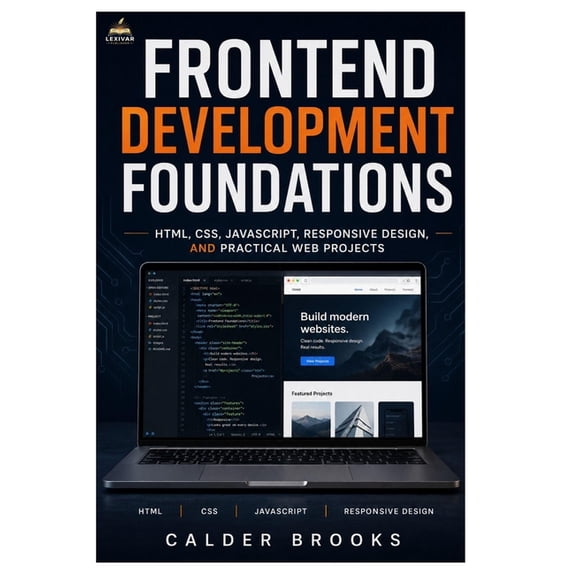 Frontend Development Foundations: HTML, CSS, JavaScript, Responsive Design, and Practical Web Projects, (Paperback)