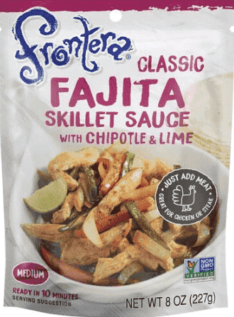 Frontera Classic Fajita Skillet Sauce 8 oz Pack of 3