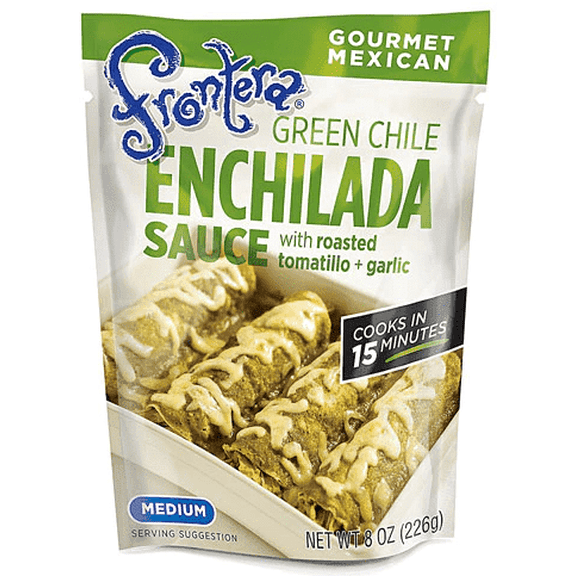 Frontera Enchilada Sauce Medium Green Chile 8 fl oz Pack of 2