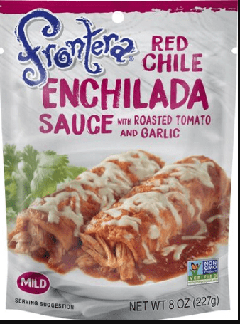 Frontera Red Chili Enchilada Sauce, Mild, 8 Oz - Chef Rick Bayless Recipe, All Natural, Gluten Free