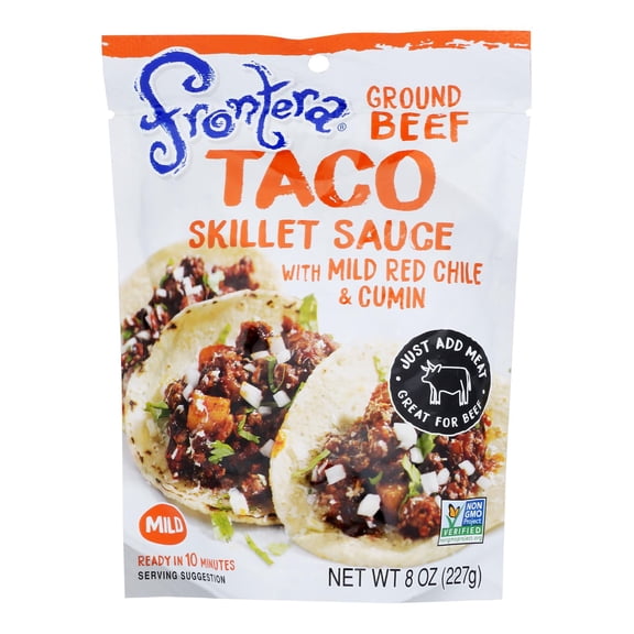 Frontera Foods - Texas Original Taco Skillet Sauce - Taco Skillet Sauce - Case of 6 - 8 oz.