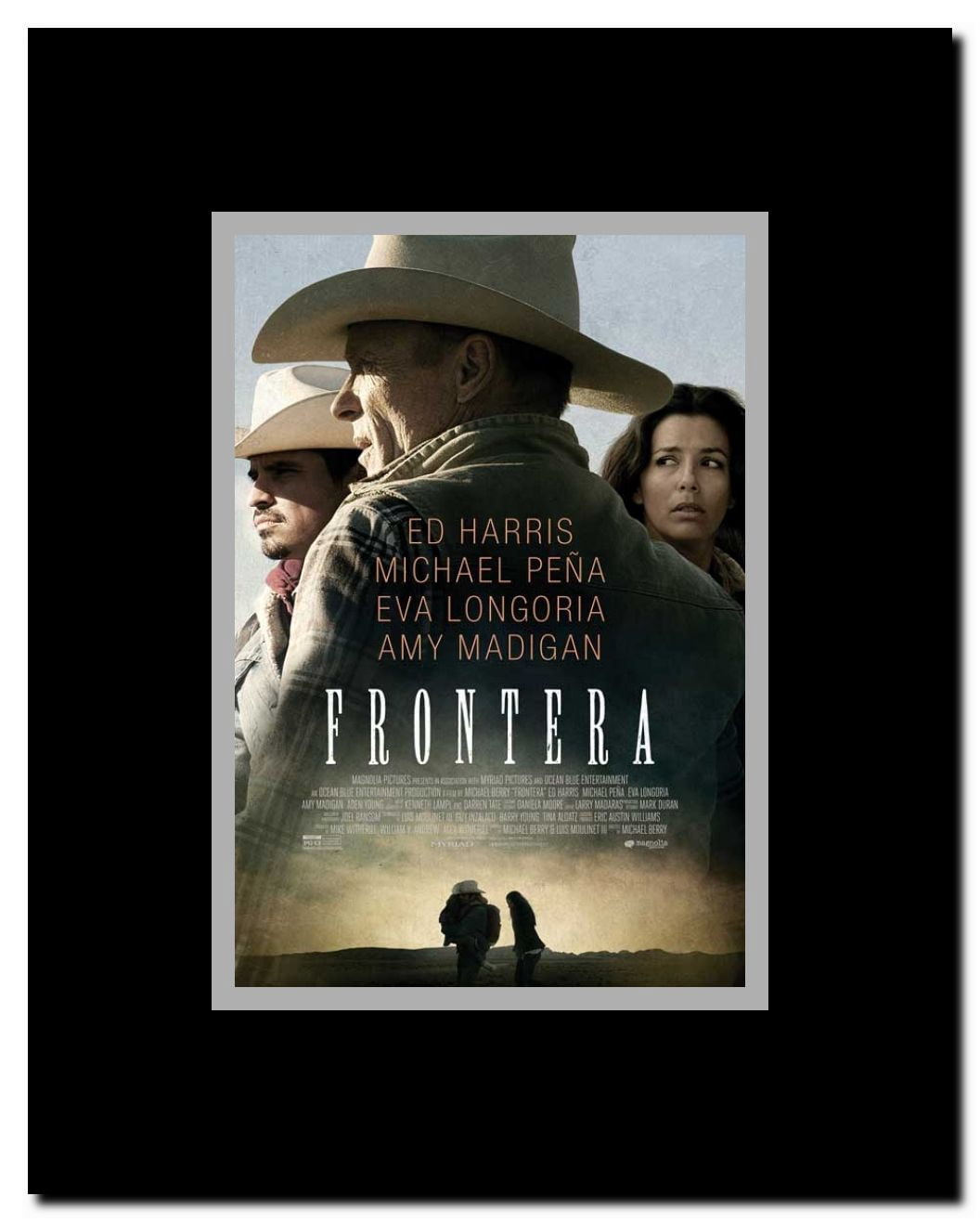 Frontera Framed Movie Poster