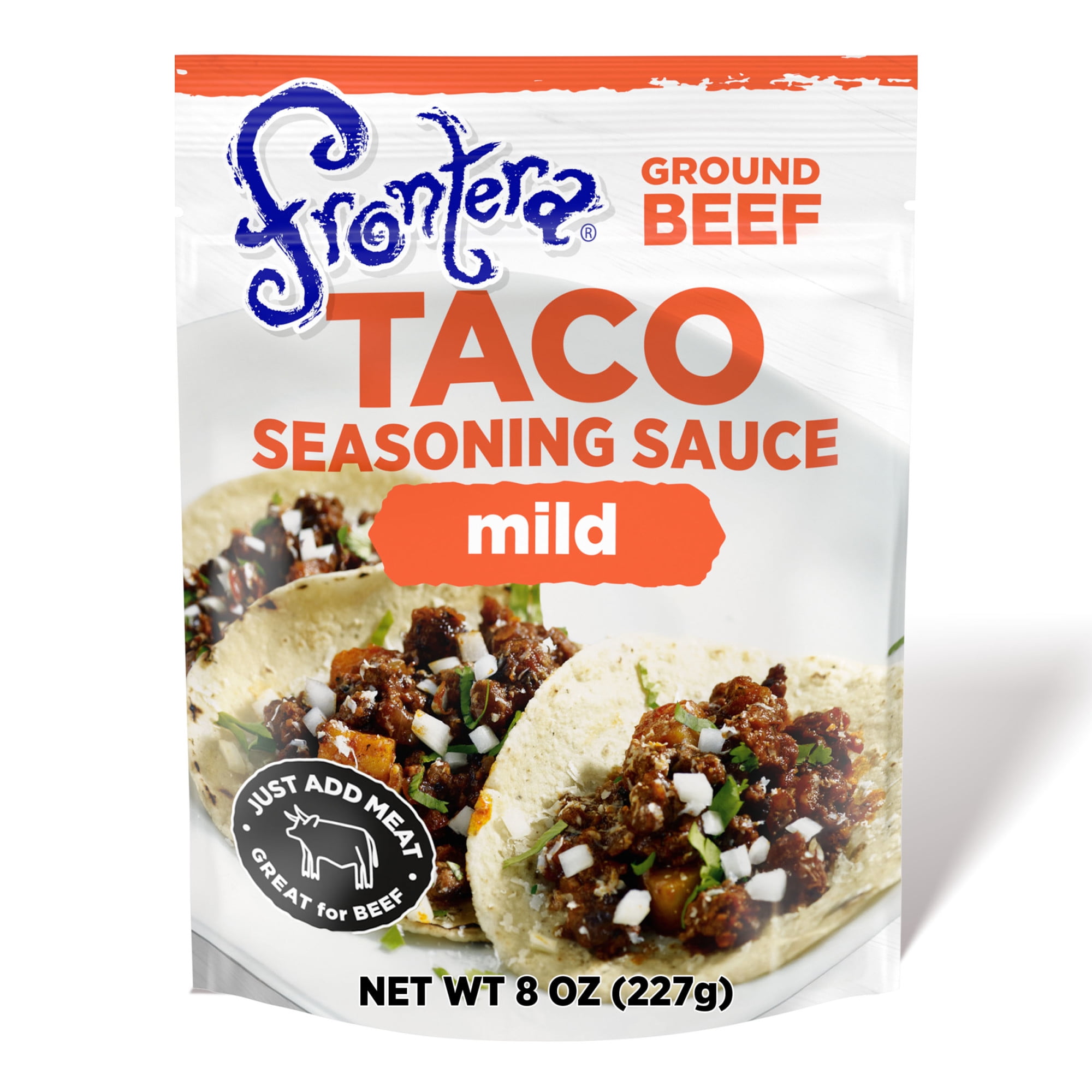 Frontera Mild Ground Beef Seasoning Taco Sauce, 8 oz