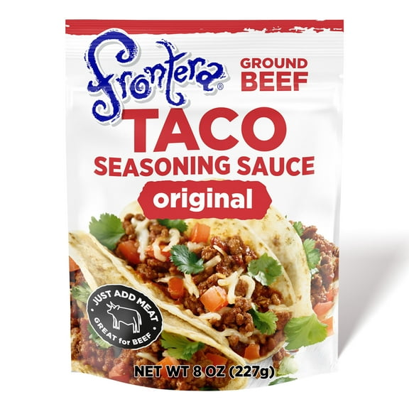 Frontera Original Ground Beef Seasoning Taco Sauce, 8 oz