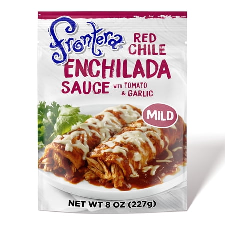 Frontera Red Chile Mild Enchilada Sauce with Roasted Tomato and Garlic, 8 oz