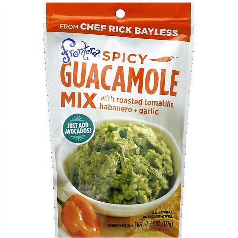 Frontera Spicy Guacamole Mix, 4.5 oz, (Pack of 8) - Walmart.com