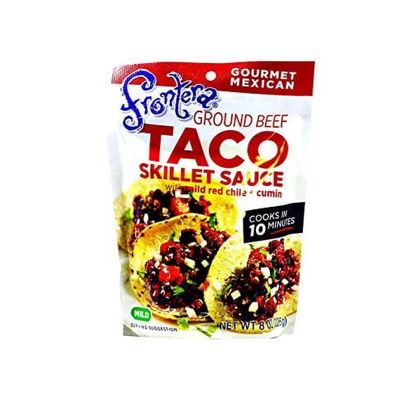 Frontera Taco Skillet Sauce with Mild Red Chile + Cumin, 8 oz, (Pack of 6)