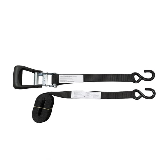 Frontier 1.5" X 15' Ratchet Strap With Double S-Hooks
