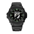 thumbnail image 1 of Frontier 24i Aquaforce Combat Black Strap Analog Watch with White & Black Dial, 1 of 1