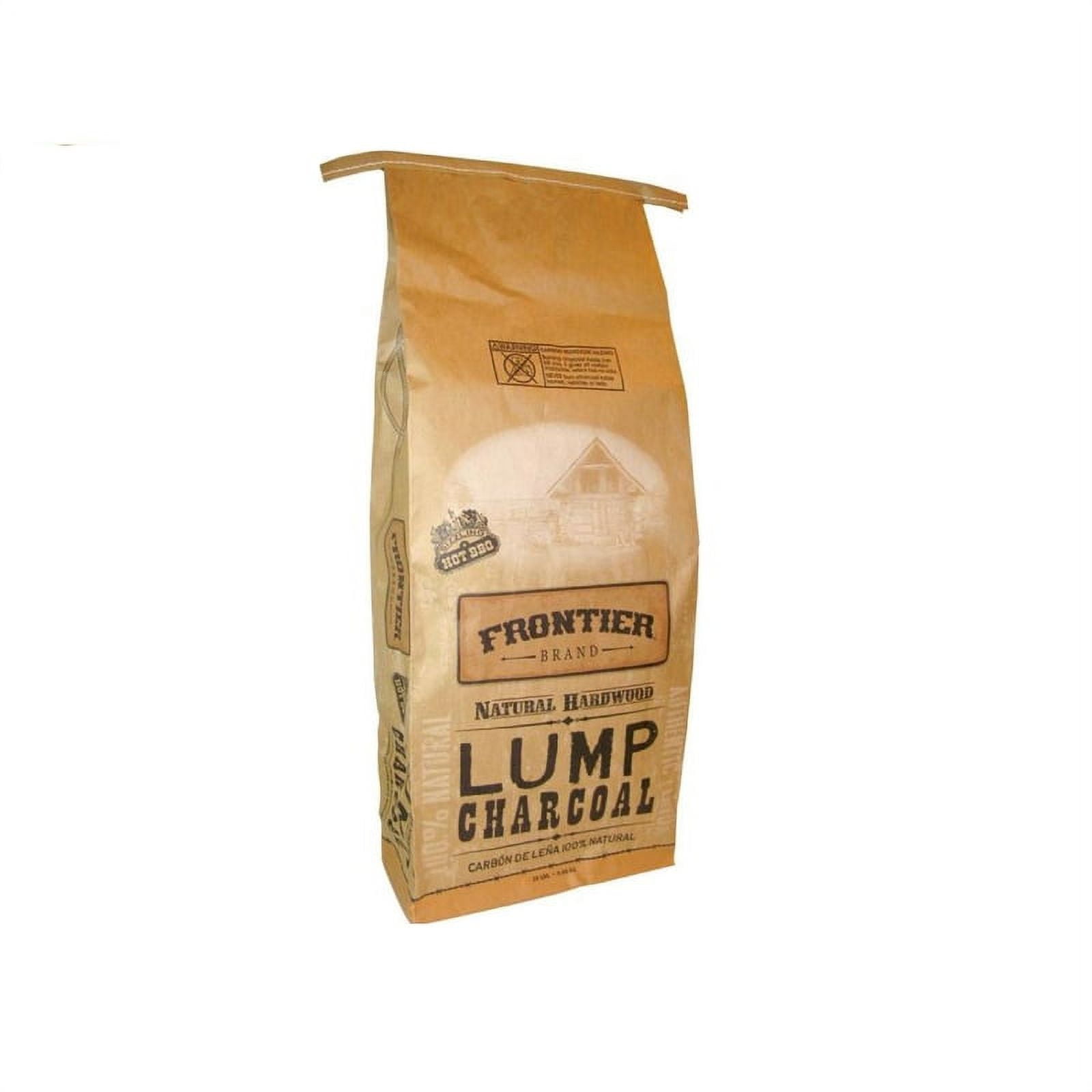 Frontier All Natural Hardwood Lump Charcoal 17.6 lb.
