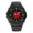 thumbnail image 1 of Frontier  Aquaforce Combat Black Strap Analog Watch with Red & Black Dial, 1 of 1