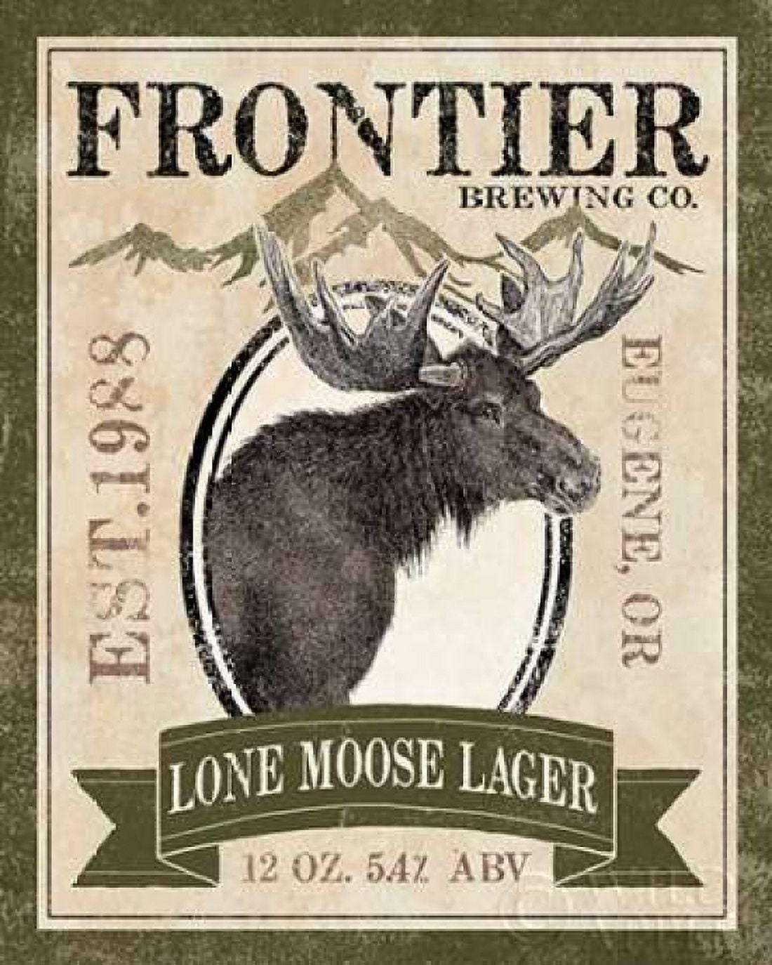 Frontier Brewing II Canvas Art - Laura Marshall (24 x 30)