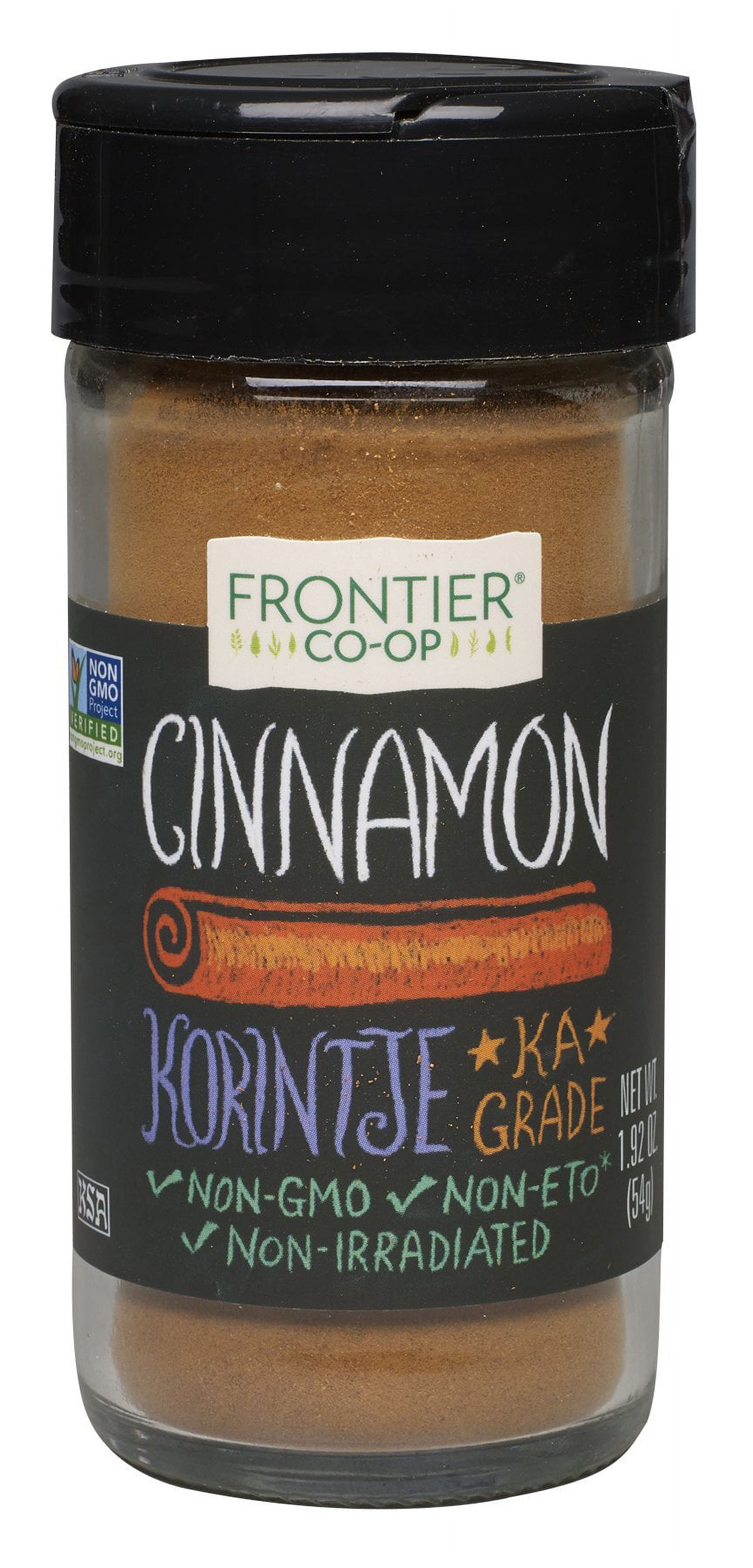 Frontier Cinnamon Ground, Korintje, 1.92Ounce Bottle