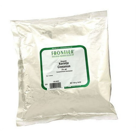 Frontier Cinnamon Powder, Korintje (a Grade) (3% Oil), 16 Oz